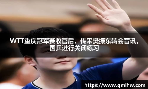 WTT重庆冠军赛收官后，传来樊振东转会音讯，国乒进行关闭练习